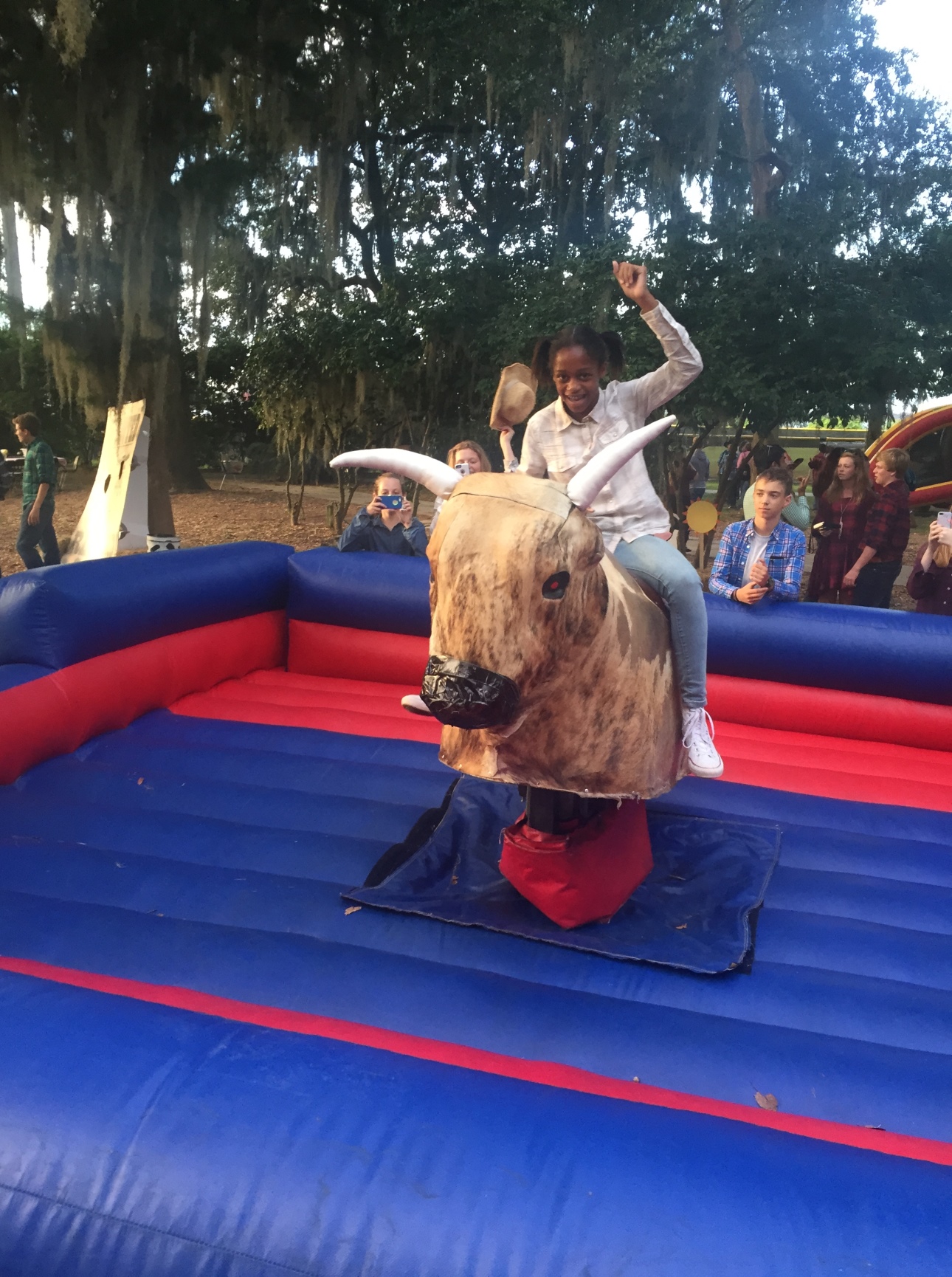 Inflatable hot sale bull ride