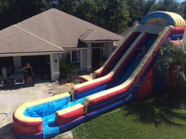 Inflatable Water Slides And Dry Slide Rentals